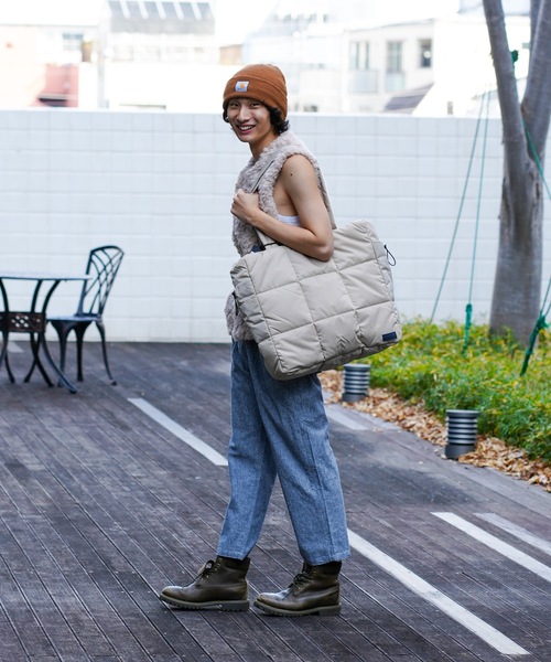 Afends（アフェンズ）の「TOTE BAG/AFENDS(アフェンズ)トートバッグ（トートバッグ・メンズ・グレー・FREE）」の11枚目の写真