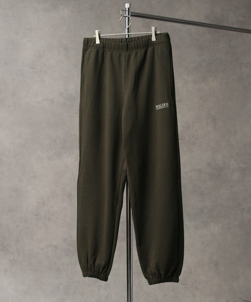 welise（ウェライズ）の「【welise/ウェライズ】ファインコットン裏毛 リラックスフィット スウェットパンツ(セットアップ対応)（スウェットパンツ・メンズ・チャコール/カーキ/オートミール・S/M/L）」の3枚目の写真