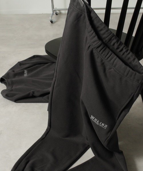 welise（ウェライズ）の「【welise/ウェライズ】ファインコットン裏毛 リラックスフィット スウェットパンツ(セットアップ対応)（スウェットパンツ・メンズ・チャコール/カーキ/オートミール・S/M/L）」の18枚目の写真