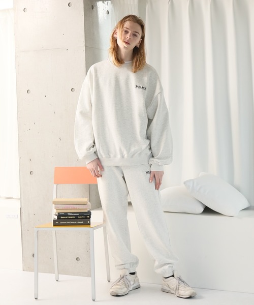 セール】【welise/ウェライズ】ファインコットン裏毛 リラックス