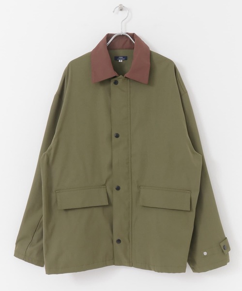 ITEMS URBANRESEARCH(アイテムズ アーバンリサーチ)の「トラディショナルデザイン ハンティングジャケット(ミリタリージャケット・メンズ・ベージュ/カーキ/ブラック・LARGE/MEDIUM)」の17枚目の写真