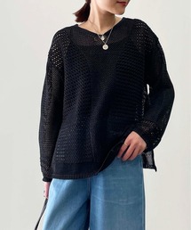 前後2wayメッシュニット