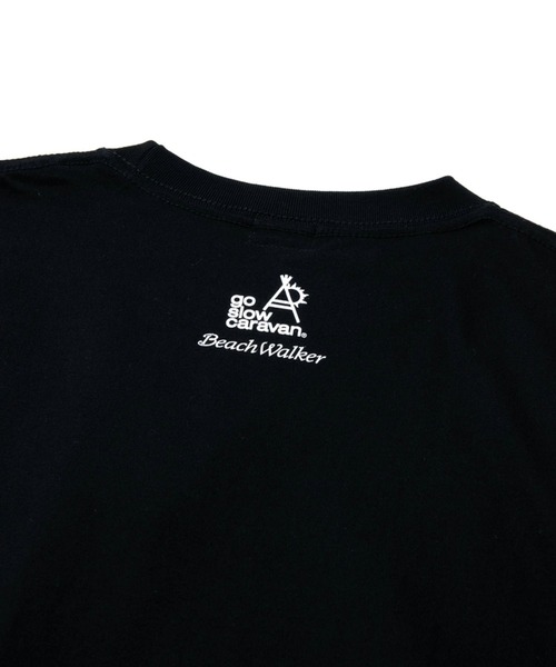 go slow caravan(ゴースローキャラバン)の「DUOxgsc ヒラメクマ ロングスリーブTEE(Tシャツ/カットソー・メンズ・ホワイト/ブラック・MEDIUM/LARGE/X-LARGE)」の10枚目の写真