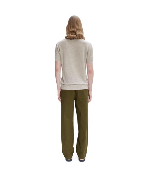 A.P.C. ベージュ ポロシャツ M Laurent ポロシャツ｜GOLF / HOMME｜A.P.C. | アーペーセー日本