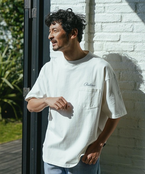 PENDLETON（ペンドルトン）の「【PENDLETON(ペンドルトン)】別注バックプリントTシャツ（Tシャツ/カットソー・メンズ・オフホワイト/ブルー/ライトグレー/ブラック/アイボリー/ブルー系その他/チャコールグレー/マスタード/パープル/イエロー/レッド/ダークブルー・MEDIUM/LARGE）」の13枚目の写真