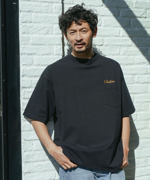 PENDLETON（ペンドルトン）の「【PENDLETON(ペンドルトン)】別注バックプリントTシャツ（Tシャツ/カットソー・メンズ・オフホワイト/ブルー/ライトグレー/ブラック/アイボリー/ブルー系その他/チャコールグレー/マスタード/パープル/イエロー/レッド/ダークブルー・MEDIUM/LARGE）」の15枚目の写真