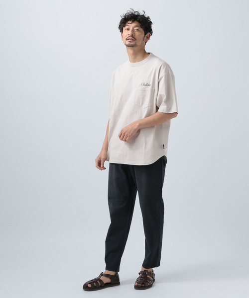 PENDLETON（ペンドルトン）の「【PENDLETON(ペンドルトン)】別注バックプリントTシャツ（Tシャツ/カットソー・メンズ・オフホワイト/ブルー/ライトグレー/ブラック/アイボリー/ブルー系その他/チャコールグレー/マスタード/パープル/イエロー/レッド/ダークブルー・MEDIUM/LARGE）」の18枚目の写真