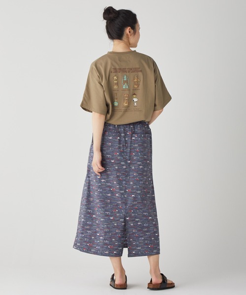 【セール】【接触冷感】総柄クライミングベイカースカート（スカート）｜KRIFF MAYER Lady's Collection（クリフメイヤーレディースコレクション）