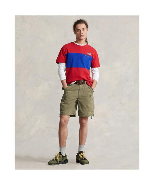 POLO RALPH LAUREN(ポロ ラルフ ローレン)の「9インチ クラシック フィット キャンバス カーゴ ショートパンツ(その他パンツ・メンズ・グリーン・34/32/44/28/38/40/36/30/42)」の1枚目の写真