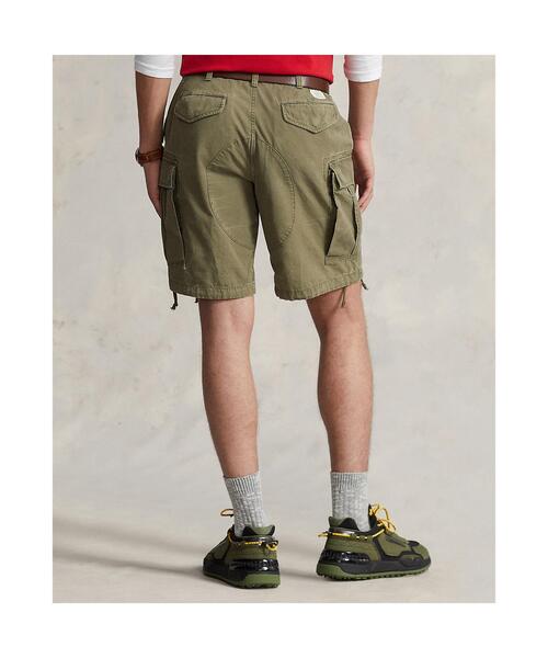 POLO RALPH LAUREN(ポロ ラルフ ローレン)の「9インチ クラシック フィット キャンバス カーゴ ショートパンツ(その他パンツ・メンズ・グリーン・34/32/44/28/38/40/36/30/42)」の4枚目の写真