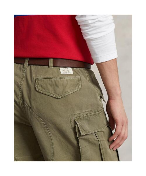 POLO RALPH LAUREN(ポロ ラルフ ローレン)の「9インチ クラシック フィット キャンバス カーゴ ショートパンツ(その他パンツ・メンズ・グリーン・34/32/44/28/38/40/36/30/42)」の5枚目の写真
