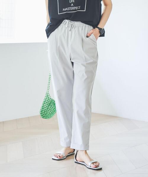 coen（コーエン）の「接触冷感やみつきジョガーCOOLパンツ（その他パンツ・レディース・オレンジ/ターコイズブルー/ライム/ブラウン/ネイビー/ライトグレー/ブラック・S/M/L）」の16枚目の写真