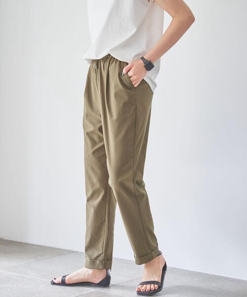 coen（コーエン）の「接触冷感やみつきジョガーCOOLパンツ（その他パンツ・レディース・オレンジ/ターコイズブルー/ライム/ブラウン/ネイビー/ライトグレー/ブラック・S/M/L）」の20枚目の写真