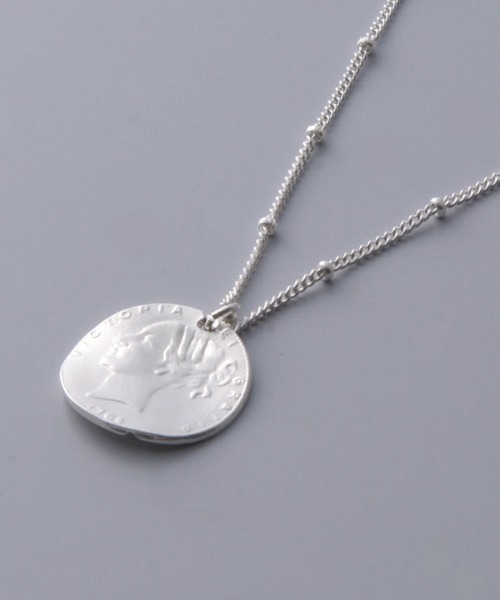 Hawk Company(ホークカンパニー)の「【Hawk Company】アンティークライクメタルモチーフネックレス 5376(ネックレス・レディース・ゴールド/シルバー・FREE)」の1枚目の写真