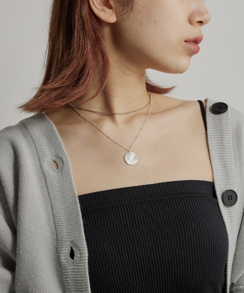 Hawk Company(ホークカンパニー)の「【Hawk Company】アンティークライクメタルモチーフネックレス 5376(ネックレス・レディース・ゴールド/シルバー・FREE)」の9枚目の写真