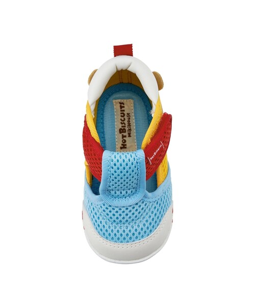 HOT BISCUITS（ホットビスケッツ）の「かかと顔 メッシュ ファーストベビーシューズ（サンダル・キッズ・イエロー/サックスブルー/ベージュ・12cm/11.5/13.5/13cm/12.5）」の13枚目の写真