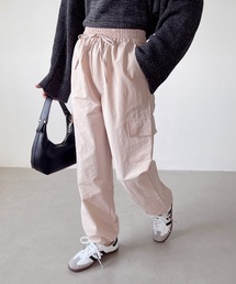 MYMOOD. | ドロストナイロンカーゴパンツ(カーゴパンツ)
