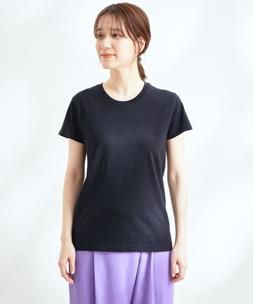 HANES(ヘインズ)の「ヘインズ【2枚組】クルーネックTシャツ 5.3oz(Tシャツ/カットソー・レディース・その他/クリーム・M/L)」の8枚目の写真