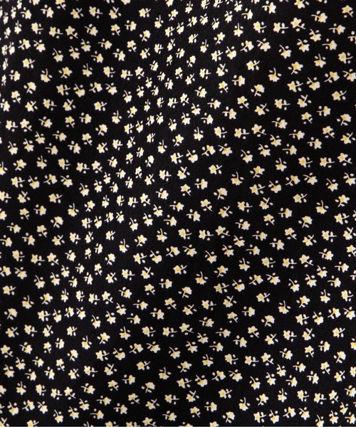 N.（N. Natural Beauty Basic）（エヌエヌナチュラルビューティーベーシック）の「◆小花柄マーメイドスカート（スカート・レディース・ホワイト系その他/ブラック系その他・MEDIUM）」の3枚目の写真