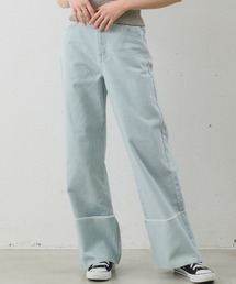 ロールアップデニムPT