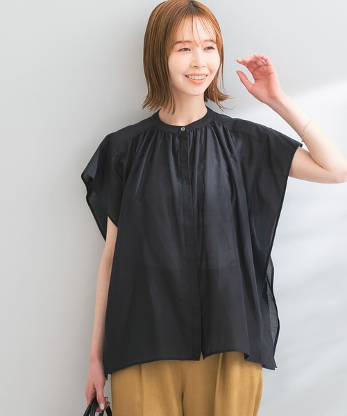 「URBAN RESEARCH ROSSO WOMEN」 長袖ブラウス FREE ブラック レディース URBAN RESEARCH ROSSO WOMEN（アーバンリサーチ ロッソ）の