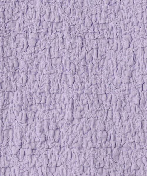 green label relaxing（グリーンレーベルリラクシング）の「TJ シャーリング コンパクト Tシャツ 110cm-130cm（Tシャツ/カットソー・キッズ・クリーム/ライラック・120cm/130cm/110cm）」の4枚目の写真