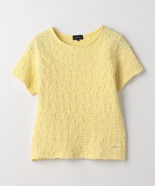 green label relaxing（グリーンレーベルリラクシング）の「TJ シャーリング コンパクト Tシャツ 110cm-130cm（Tシャツ/カットソー・キッズ・クリーム/ライラック・120cm/130cm/110cm）」の9枚目の写真