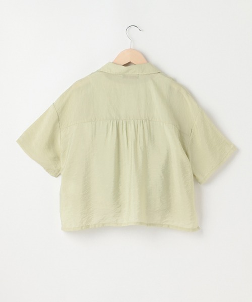 LOVETOXIC(ラブトキシック)の「半袖シアーシャツインナーSET(シャツ/ブラウス・キッズ・オフホワイト/サックスブルー/ライトグリーン・L/M/S)」の7枚目の写真