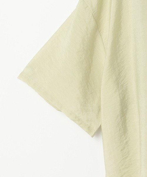 LOVETOXIC(ラブトキシック)の「半袖シアーシャツインナーSET(シャツ/ブラウス・キッズ・オフホワイト/サックスブルー/ライトグリーン・L/M/S)」の10枚目の写真