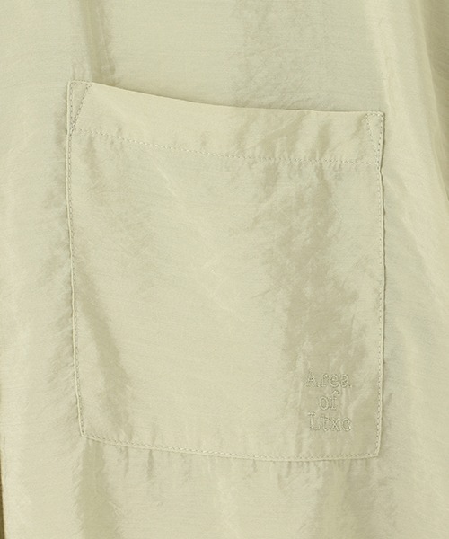 LOVETOXIC(ラブトキシック)の「半袖シアーシャツインナーSET(シャツ/ブラウス・キッズ・オフホワイト/サックスブルー/ライトグリーン・L/M/S)」の11枚目の写真