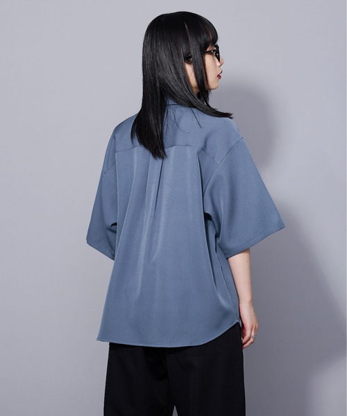 Ellno Loset（エルノロゼット）の「ジャガードボウタイシャツ（シャツ/ブラウス・メンズ・ブラック/ブルー系その他/オフホワイト・SMALL/LARGE/MEDIUM）」の21枚目の写真