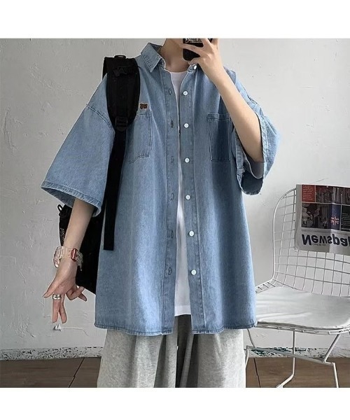 【限定お値下げ】新品☆PASSIONE デニムオーバーシルエットシャツジャケット dsc_3231.jpg