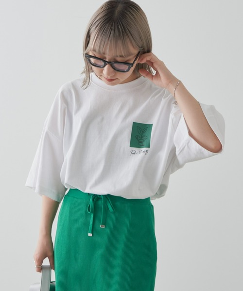 CIAOPANIC TYPY（チャオパニックティピー）の「USAコットンヒストリカルアソートプリントTee（Tシャツ/カットソー・メンズ・オフホワイト/ホワイト/ブラック/グリーン/チャコールグレー・MEDIUM/LARGE）」の16枚目の写真