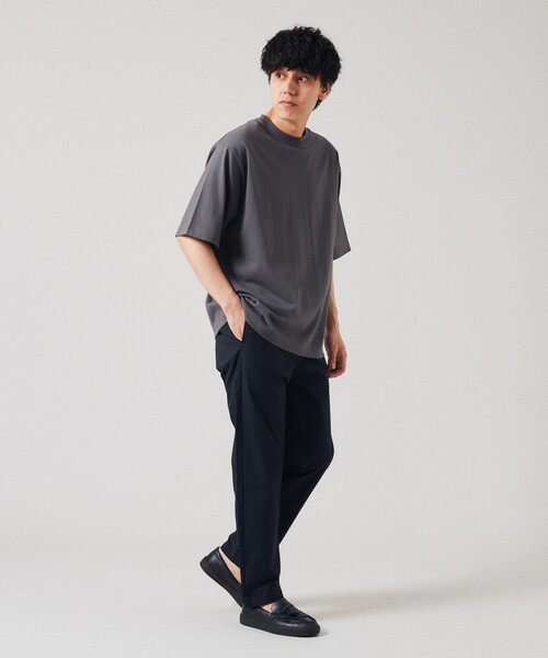 B.C STOCK（ベーセーストック）の「”吸水速乾”【FUN-TEC/ファンテック】テーパードイージーパンツ（その他パンツ・メンズ・ブラック/ベージュ/ライトグレー・LARGE/MEDIUM）」の6枚目の写真