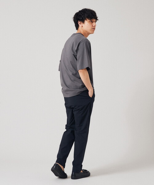 B.C STOCK（ベーセーストック）の「”吸水速乾”【FUN-TEC/ファンテック】テーパードイージーパンツ（その他パンツ・メンズ・ブラック/ベージュ/ライトグレー・LARGE/MEDIUM）」の19枚目の写真