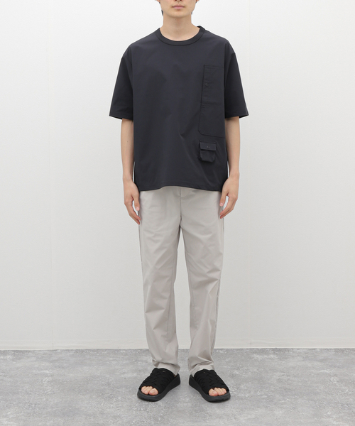 B.C STOCK（ベーセーストック）の「”吸水速乾”【FUN-TEC/ファンテック】テーパードイージーパンツ（その他パンツ・メンズ・ブラック/ベージュ/ライトグレー・LARGE/MEDIUM）」の18枚目の写真