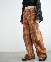 WEGO | WEGO/タイダイウエストデザインバギーパンツ(デニムパンツ)