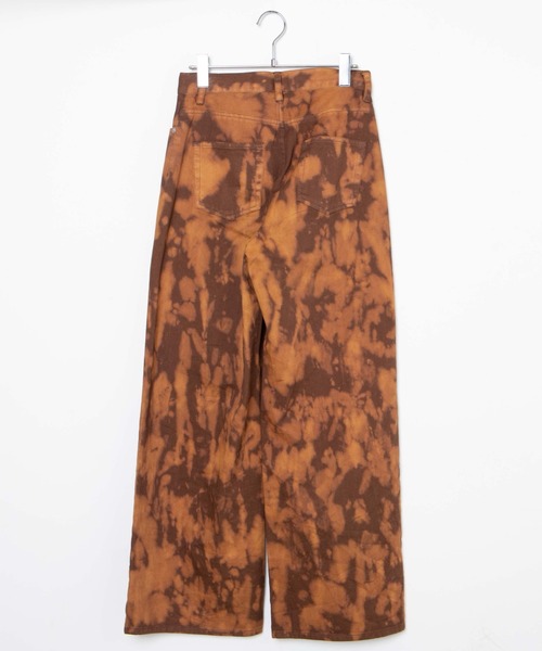 WEGO（ウィゴー）の「WEGO/タイダイウエストデザインバギーパンツ（デニムパンツ・レディース・ブラウン/ブラック・FREE）」の21枚目の写真