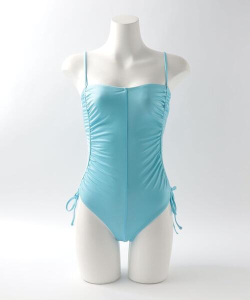 Steven Alan（スティーブンアラン）の「＜NU SWIM＞DISCO ONE PIECE/スイムウエア（水着・レディース・ライトブルー・S）」の2枚目の写真