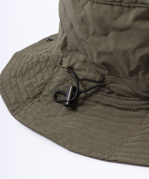 FUNALIVE（ファンアライブ）の「あご紐付き撥水ポケッタブルバケットハット　レインハット（ハット・メンズ・ネイビー/ベージュ/チャコールグレー/カーキ/ブラック・F）」の16枚目の写真
