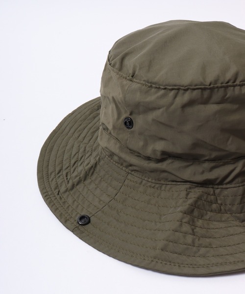 FUNALIVE（ファンアライブ）の「あご紐付き撥水ポケッタブルバケットハット　レインハット（ハット・メンズ・ネイビー/ベージュ/チャコールグレー/カーキ/ブラック・F）」の14枚目の写真