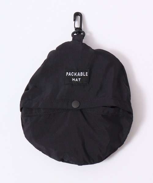 FUNALIVE（ファンアライブ）の「あご紐付き撥水ポケッタブルバケットハット　レインハット（ハット・メンズ・ネイビー/ベージュ/チャコールグレー/カーキ/ブラック・F）」の21枚目の写真