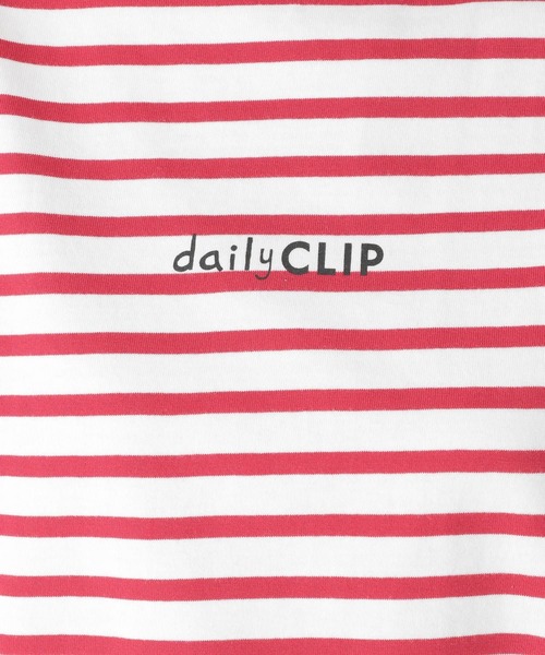 studio CLIP(スタディオクリップ)の「【daily CLIP】ロゴ半袖Tシャツ(Tシャツ/カットソー・レディース・レッド/グレー/ブルー/オフホワイト・FREE)」の13枚目の写真