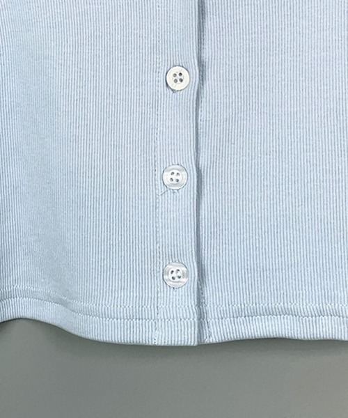 Jasmine Grandiflorum（ジャスミングランディフローラム）の「【Jasmine】ミニ丈カットソーアンサンブル（アンサンブル・レディース・ホワイト/ブラック/ブルー・FREE）」の11枚目の写真