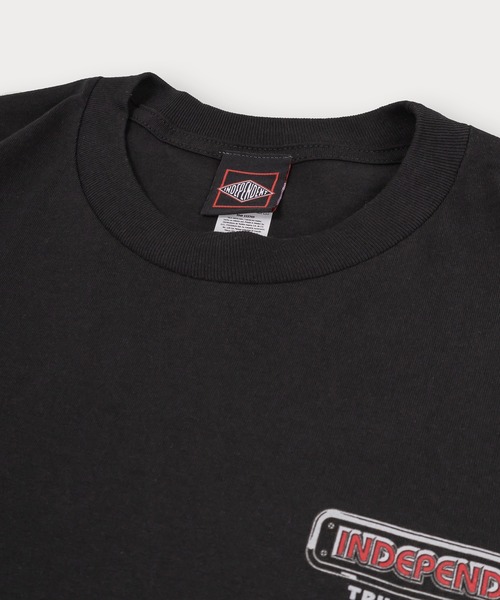 INDEPENDENT(インディペンデント)の「【INDEPENDENT/インデペンデント】バックプリントTシャツ/ワンポイント/ビッグシルエット(Tシャツ/カットソー・メンズ・ホワイト/ブラック・M/L/XL)」の9枚目の写真