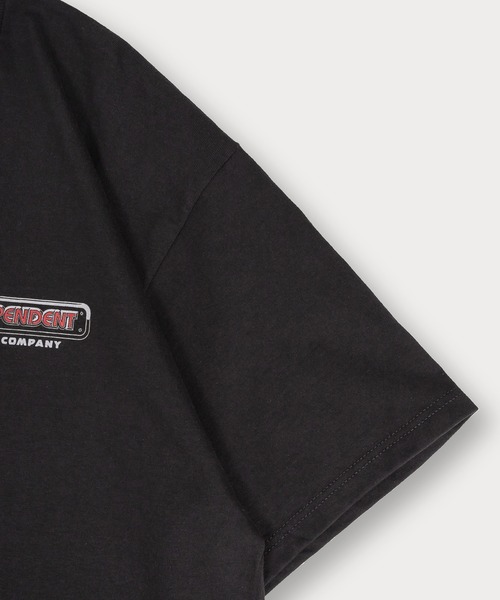 INDEPENDENT(インディペンデント)の「【INDEPENDENT/インデペンデント】バックプリントTシャツ/ワンポイント/ビッグシルエット(Tシャツ/カットソー・メンズ・ホワイト/ブラック・M/L/XL)」の8枚目の写真
