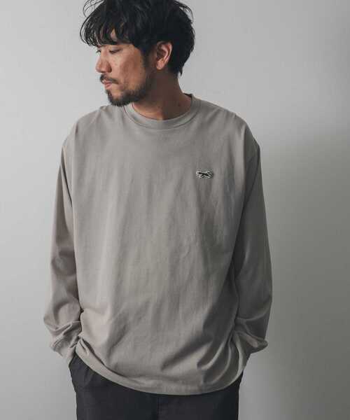 PENNEYS（ぺニーズ）の「『XLサイズ/WEB限定』『別注』PENNEYS×DOORS　THE FOX 天竺 L/S TEE（Tシャツ/カットソー・メンズ・ホワイト/グレー系その他/ネイビー/マスタード・LARGE/MEDIUM/X-LARGE）」の11枚目の写真