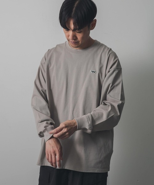 PENNEYS（ぺニーズ）の「『XLサイズ/WEB限定』『別注』PENNEYS×DOORS　THE FOX 天竺 L/S TEE（Tシャツ/カットソー・メンズ・ホワイト/グレー系その他/ネイビー/マスタード・LARGE/MEDIUM/X-LARGE）」の15枚目の写真