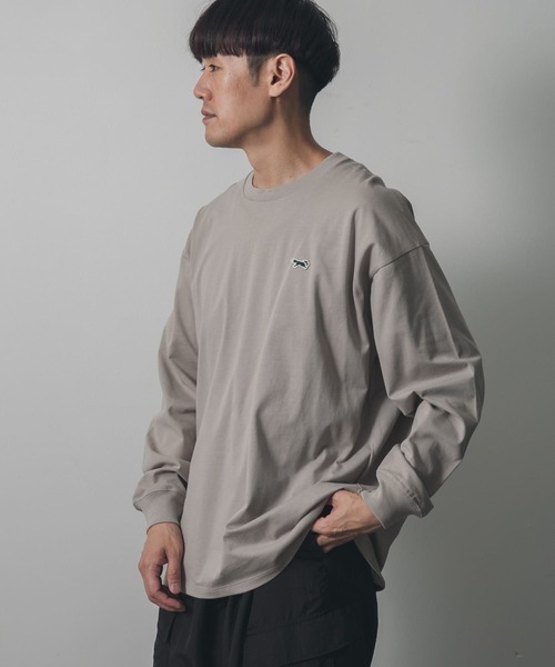 PENNEYS（ぺニーズ）の「『XLサイズ/WEB限定』『別注』PENNEYS×DOORS　THE FOX 天竺 L/S TEE（Tシャツ/カットソー・メンズ・ホワイト/グレー系その他/ネイビー/マスタード・LARGE/MEDIUM/X-LARGE）」の16枚目の写真