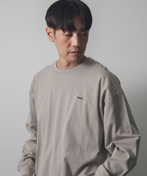 PENNEYS（ぺニーズ）の「『XLサイズ/WEB限定』『別注』PENNEYS×DOORS　THE FOX 天竺 L/S TEE（Tシャツ/カットソー・メンズ・ホワイト/グレー系その他/ネイビー/マスタード・LARGE/MEDIUM/X-LARGE）」の17枚目の写真